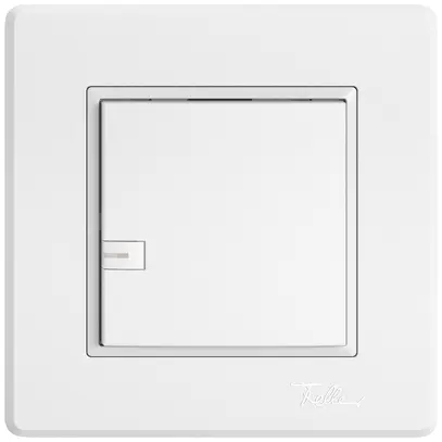 Poussoir KNX RGB ENC EDIZIO.liv SNAPFIX® capteur temp.RGB-LED 1× comm.1T bc 
