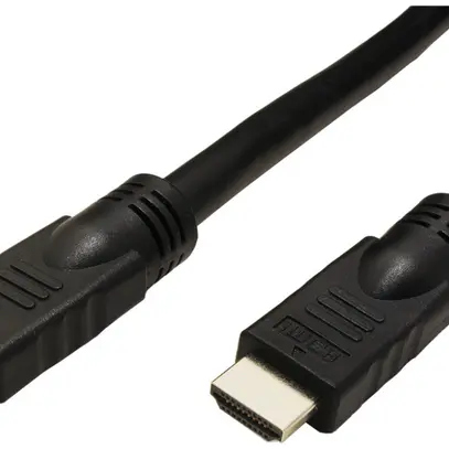 Câble répéteur HDMI ROLINE 4K@60Hz (HDMI 2.0) actif HDR 3D noir 10m 