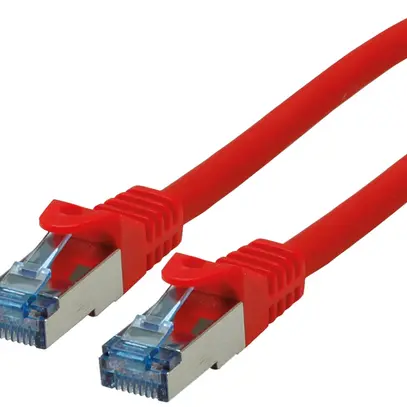 Cavo patch RJ45 ROLINE cat.6A S/FTP AWG26 LSZH rosso 1.5m 
