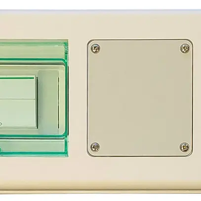 Scatola d'uscita Canalis KNB 32A con FI/LS C16A 30mA 10kA 2×T25 3L+N+PE 