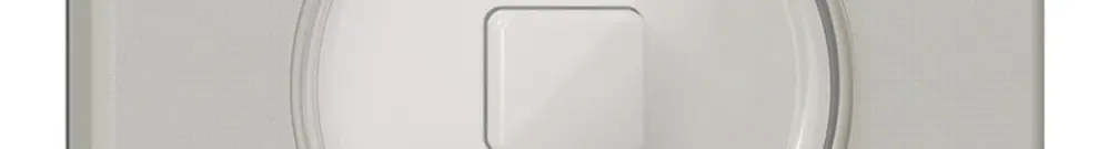 Stazione secondaria 1K/1T per interruttore NEVO Wiser N.CO grigio chiaro 