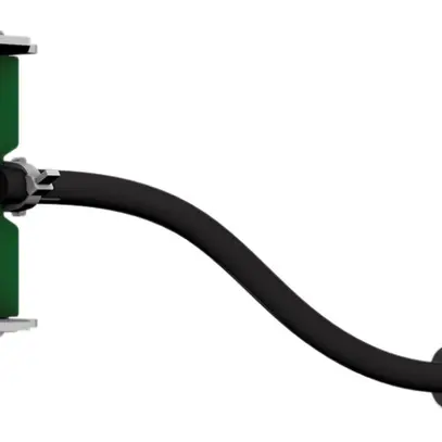 Module USB Cecoflex pour système de montage AV, USB-A/USB-B 2.0, câble, blanc 