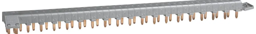 Barre collectrice HX3 3PN 63A 18 modules 