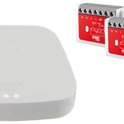 Kit centralina SmartHome Urmet GATE-UP KIT 1×GATE-UP 3×MTR1300EB-UP 