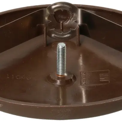 Deckenrosette MH Federbügel Ø95×13mm braun 