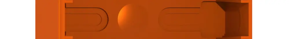 Cadre AP SIDUS 75×75 orange 