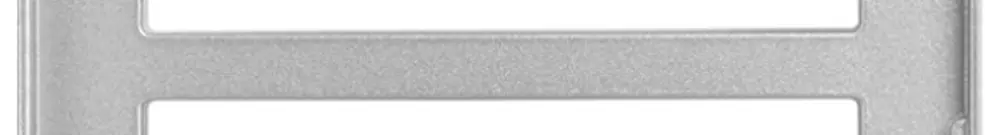 Support de module de cadre Urmet Alpha, 2×modul, 125×217mm 