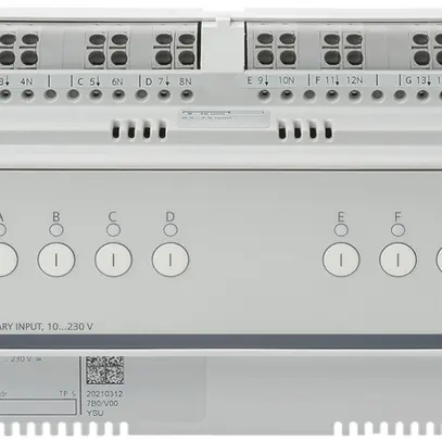 Entrée binaire KNX AMD Siemens N 263D51, 8-fois, 10…230VUC 