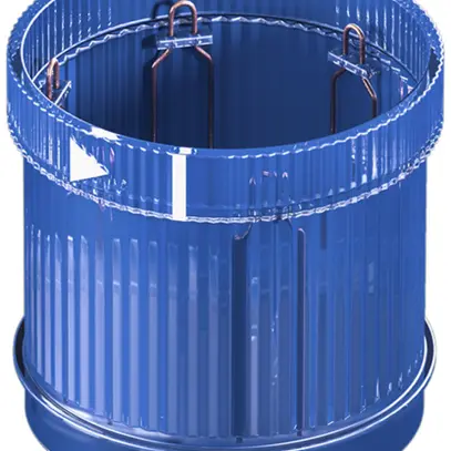 Signalleuchte Rittal SG 2370.541 24V blau Blinklicht 