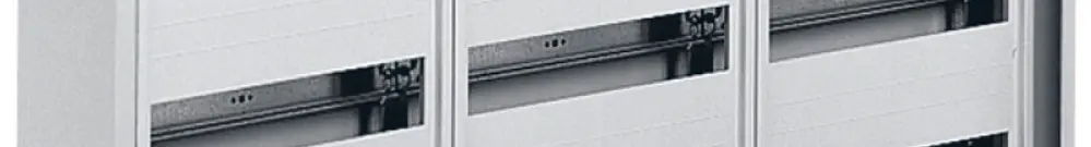 Distributore AP Hager univers 5-file 120UM IP30 550×800×160mm 