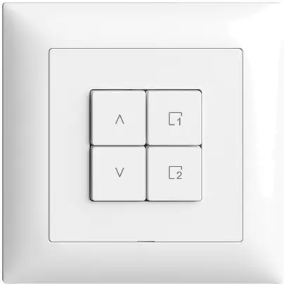 Stazione secondaria INC 1K/4T per interruttore tapparelle scena Edue Wiser bi 