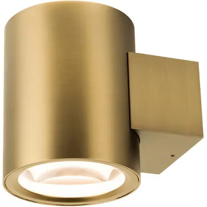 Applique LED SLV OCULUS 15W 1110lm 920…930 VAR direct/indirect Ø90mm laiton 