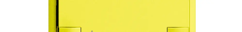 Kit frontal DALI 1t/2×ZEP EDIZIOdue, LED lemon 
