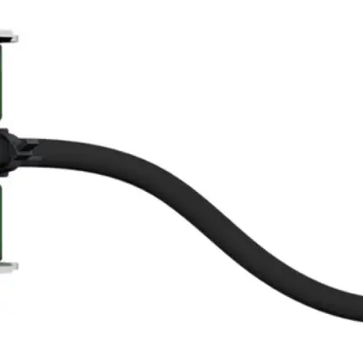 Module HDMI Cecoflex pour système de montage AV, 4K/60Hz f/f, câble, blanc 