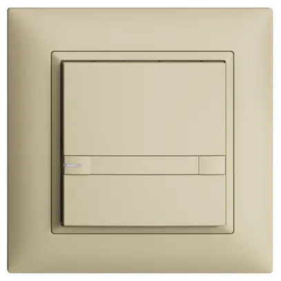 Pulsante KNX RGB INC EDUE FMI, 250mW, c.LED RGB, carta, 1×pulsante, C.2×T., van 