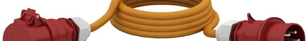 Prolunga PUR CEE/CEE Bals 32A 5P 6h 30m 5×4mm² IP44 