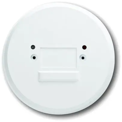 Relè AP Busch per rilevatori di fumo/calore con modulo RF bianco 