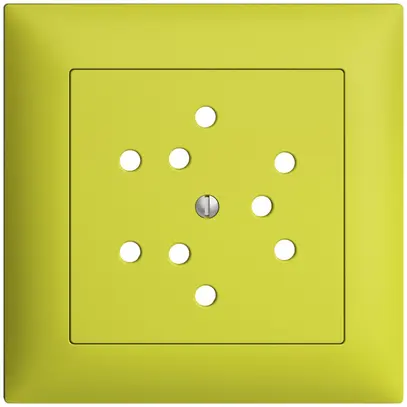Kit frontal EDIZIOdue lemon 88×88mm 3×T12 