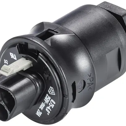 Spina Wieland 0.75…4mm² 3L nero 