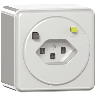Presa FI AP CLASSIC T23 30mA bianco 