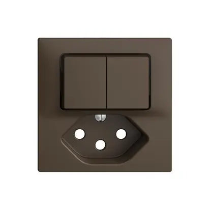 Kit frontale EDIZIOdue coffee 60×60mm T13 