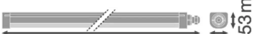 Luminaire pour locaux humides LED LEDVANCE DP COMP 16W 1920lm 4000K IP66 