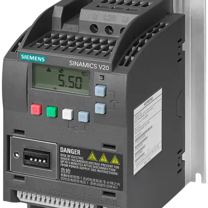Frequenzumrichter Siemens SINAMICS V20 1.5kW 3AC ungefiltert Modbus 