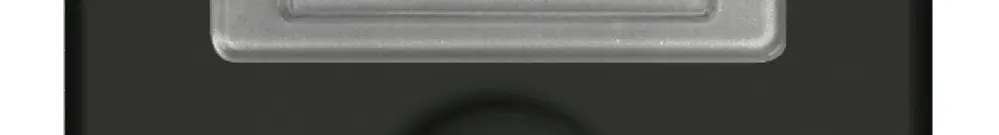 Pulsante di suoneria INC A/1L nero con porta-etichetta 