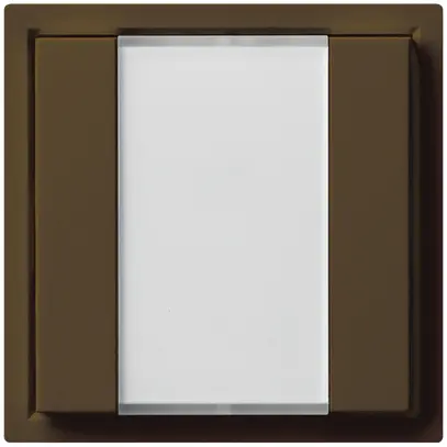 Pulsante multifunzionale INC KNX kallysto doppio marrone 