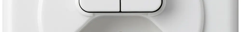 UP-Frontset basico 86×86mm weiss mit 1 Linse und Kinderschutz f.S1/Typ 13 