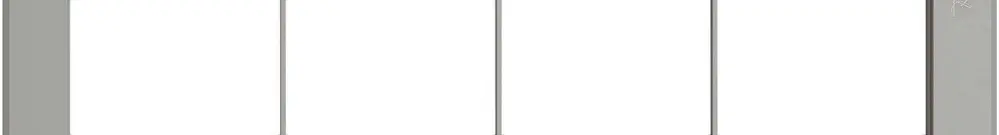 En-tête ENC EDIZIO.liv SNAPFIX® 1×4 pour combinaisons au choix gris clair 