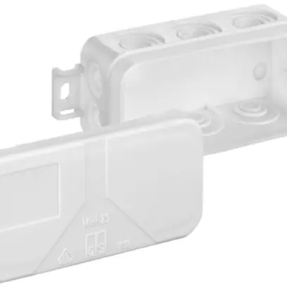 Boîte dérivation AP Mini 25 89×43×37mm, blanc 