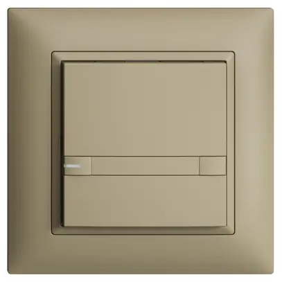 Pulsante KNX RGB INC EDUE FMI, 250mW, c.LED RGB, carta, 1×pulsante, C.2×T., sa 