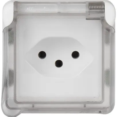 Prise INC PLEXO type 13 blanc 