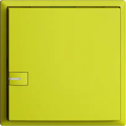 Pulsante INC KNX 1×EDIZIOdue lemon RGB con LED 