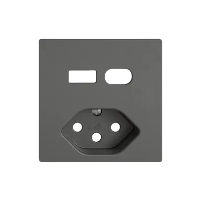 Kit di montaggio EDIZIO.liv SNAPFIX® per combi.USB A+C/presa T13 grs 