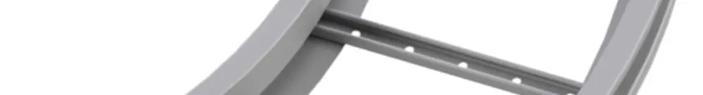 Coude Lanz 45° pour multichemin à grande portée 500×60mm ZMA 