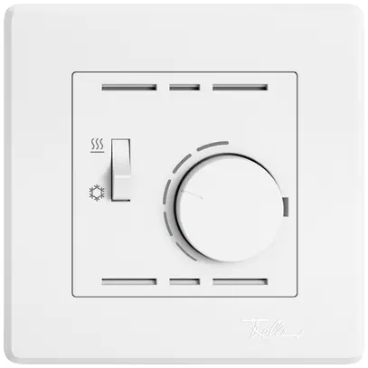 Termostato ambiente INC EDIZIO.liv SNAPFIX® inter.risca./refrig.230VAC 50Hz bi 