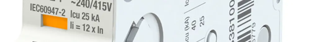 Leitungsschutzschalter ABB MCB S300P 1P 240V Typ K 63A Icn 15kA Icu 25kA 1TE 