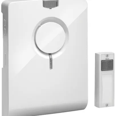 Kit carillon RF HiFi AP ECHO M avec émetteur 12/8V blanc 