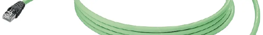 Cavo patch Weidmüller PROFINET, cat.5e SF/UTP, RJ45/RJ45, grün, 50m 