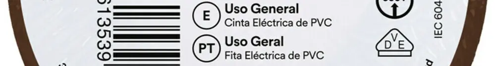 Isolierband 3M Temflex 165 15mm×10m×0.15mm braun VDE 600V 0…90°C 