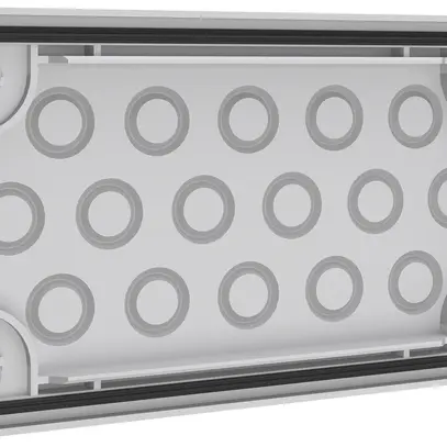 Passe-câbles PrismaSeT XL 205×115×18mm presse-étoupe 16×M16 