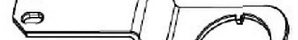 Piastra adattatrice per modulo sensore DOTLUX, per LIGHTSHOWERugr 