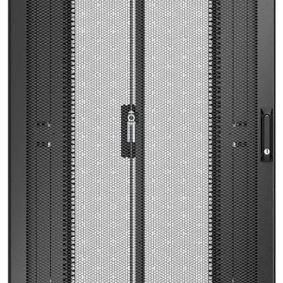 Armadio di rete Easy Rack 800mm/48UA/1200mm con fondo nero 