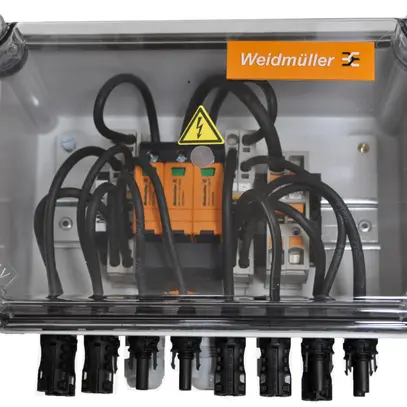Scatola di raccordo generatore WM GAK PVC DC 3IN/3OUT SPD1R EVO 