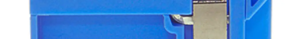 Borne sectionneuse de neutre Woertz 4mm² bleu 