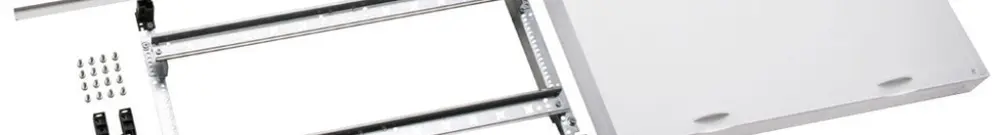 Baustein Hager univers N 300×500mm für Reihenklemmen waagrecht 