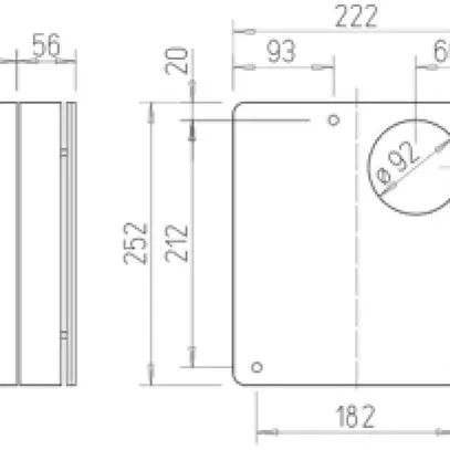 Ventilator XPELAIR DX 200/02 ohne Nachlauf 110m³/h 35W Ø92mm weiss 