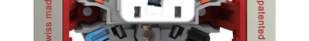 Combinazione INC Feller SNAPFIX® S6K+T13 lat.bl 